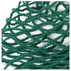MSK Looms Eco Friendly Light Weight Cotton Net String Bag with Short Handle, Reusable Produce Bag for Fruits and Vegetable - Green
