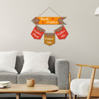 Artvibes Wall Hanging Home Decorative Wall Art for Living room | Bedroom | Gifts | Wall Hanger for Decoration | Modern Decor | Artwork | Wall Sculpture | Signs & PlaquesArt Print (WH_6416NR)