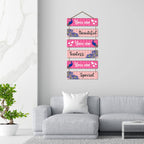 Artvibes You Are Beautiful You Are Fearless Decorative Wall Hanging Wooden Art | Quotes Decor Item | Wall Poster | Office Decor | Wall Art Print | Inspirational quotes | Gift Items (WH_3281N)