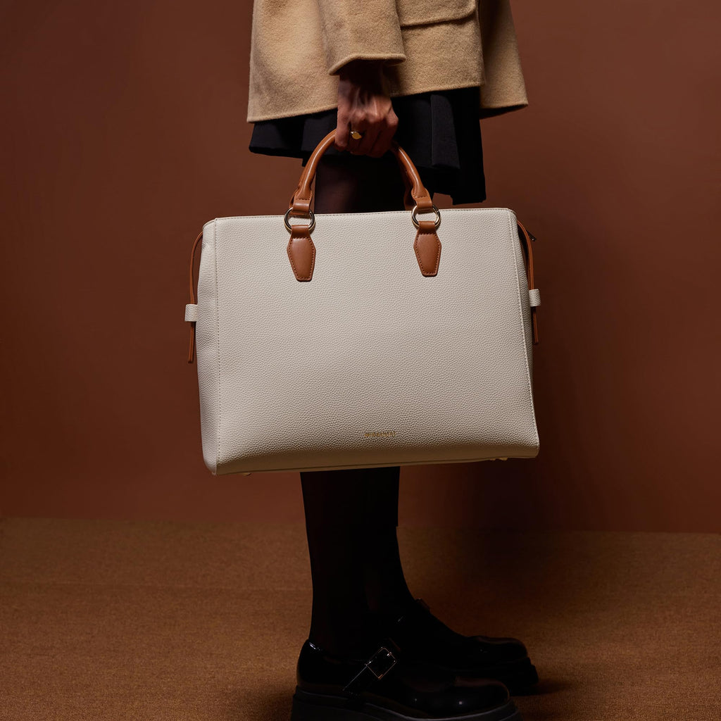 Miraggio Melissa 16 Tote Bag For Women Office | Stylish Work Handbag