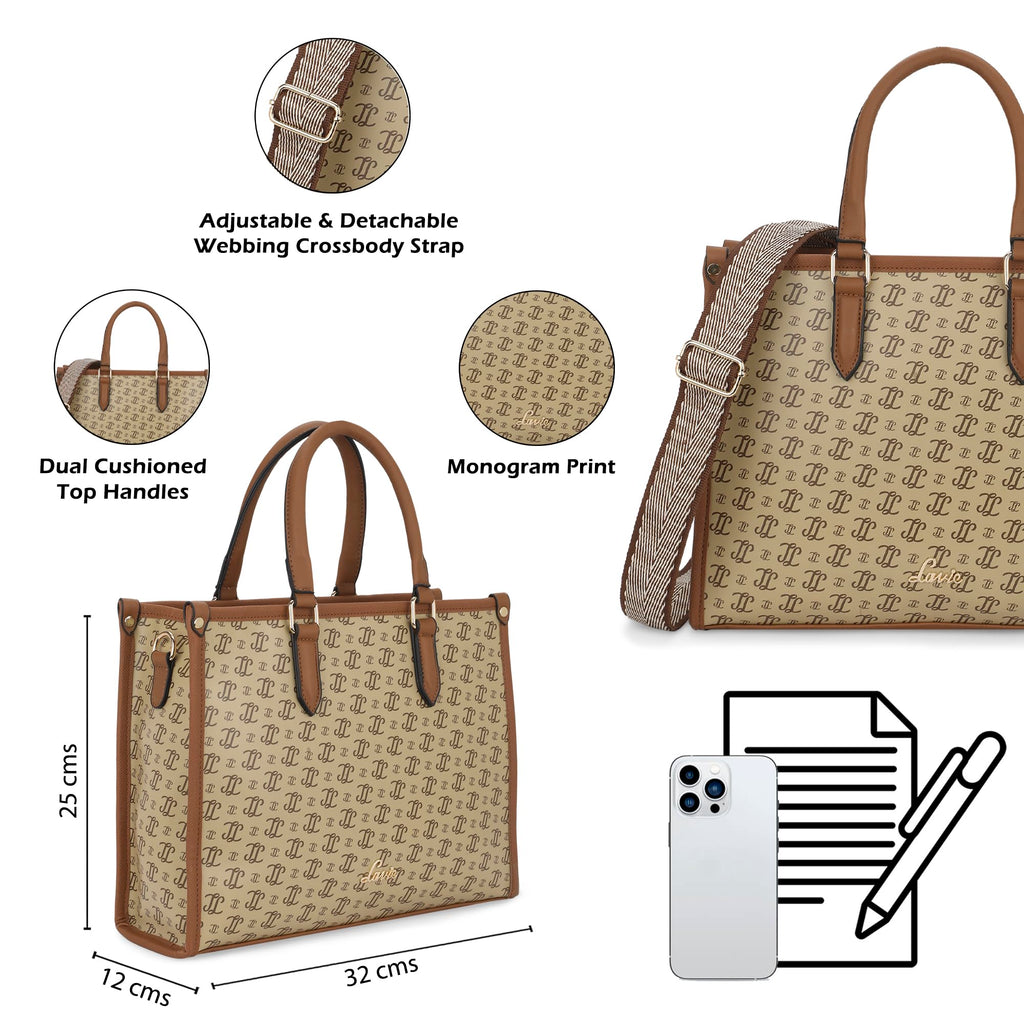 Lavie Women's Mono LL Melissa Satchel | Ladies Purse Handbags | Gift for Women
