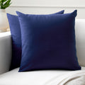 Encasa XO Cushion Covers, No Inserts, Cotton Throw Pillow Cases