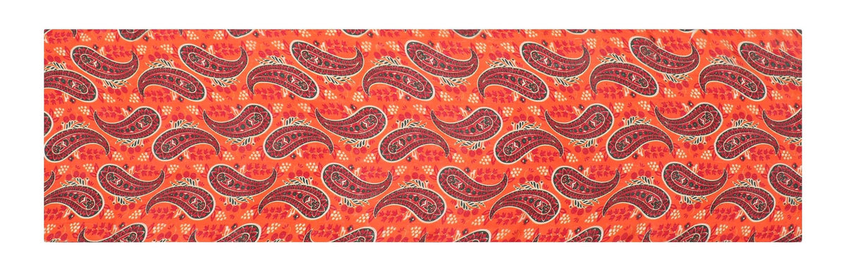 EH 100% Pure Mulberry Silk Scarf for Women, head scarf, neck scarf, hair scarf, digital printed long (22 X 72) (MC 11)