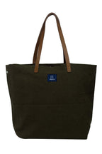 AQVA Women's Solid Cotton Canvas Tote Bag with Magnetic Button Top - Stylish Shoulder Handbag for Travel, Work, College, Shopping, Beach - Gun Metal