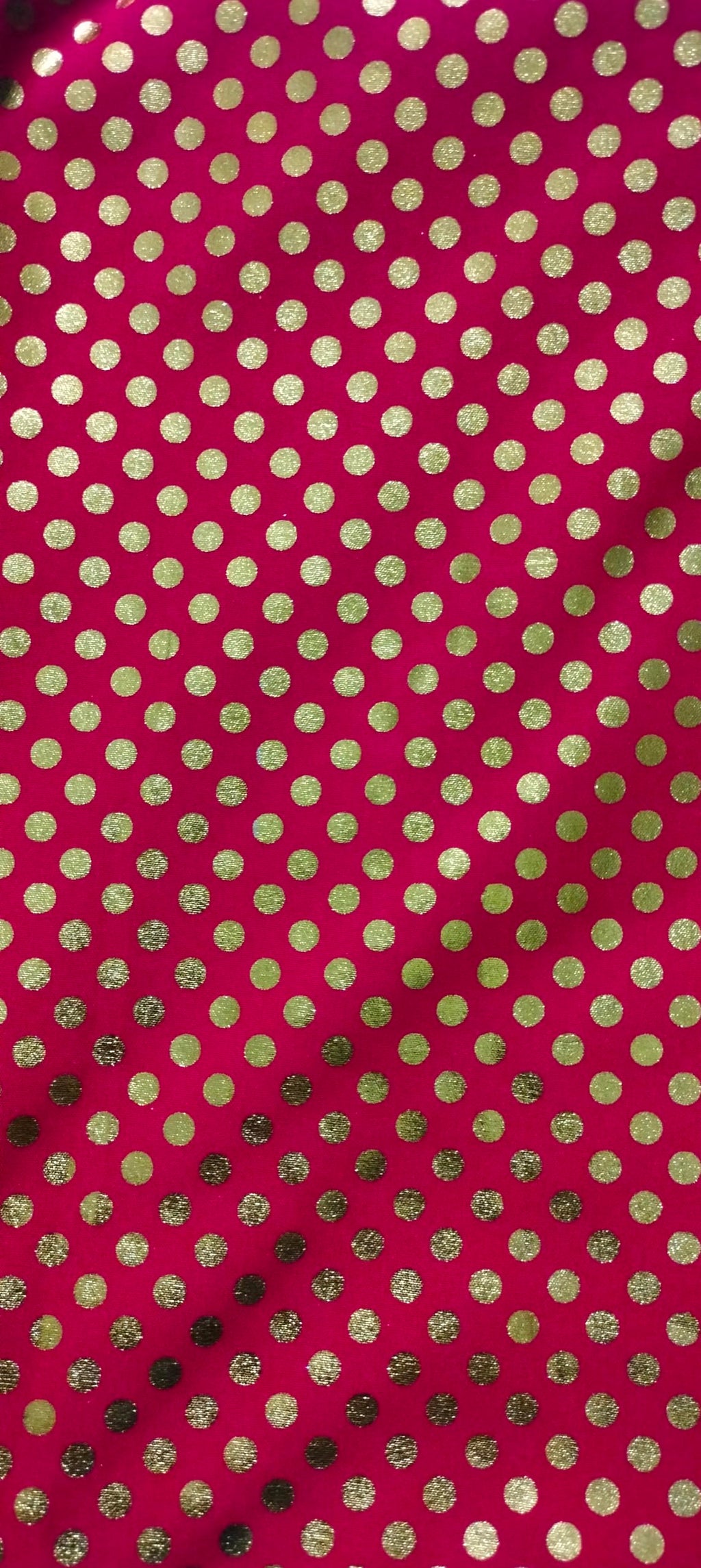 Lakshmi Maa Collection's Rumala Sahib Double Set Red Dotted Printed with gota (4 PEC.)
