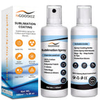 NGOODIEZ Sublimation Coating Spray for Cotton T-Shirts, All Fabric Including Polyester, Carton, Tote Bag, Pillows,Socks with high Gloss Finish and Quick Dry Formula 1 Step Process (100 ml)