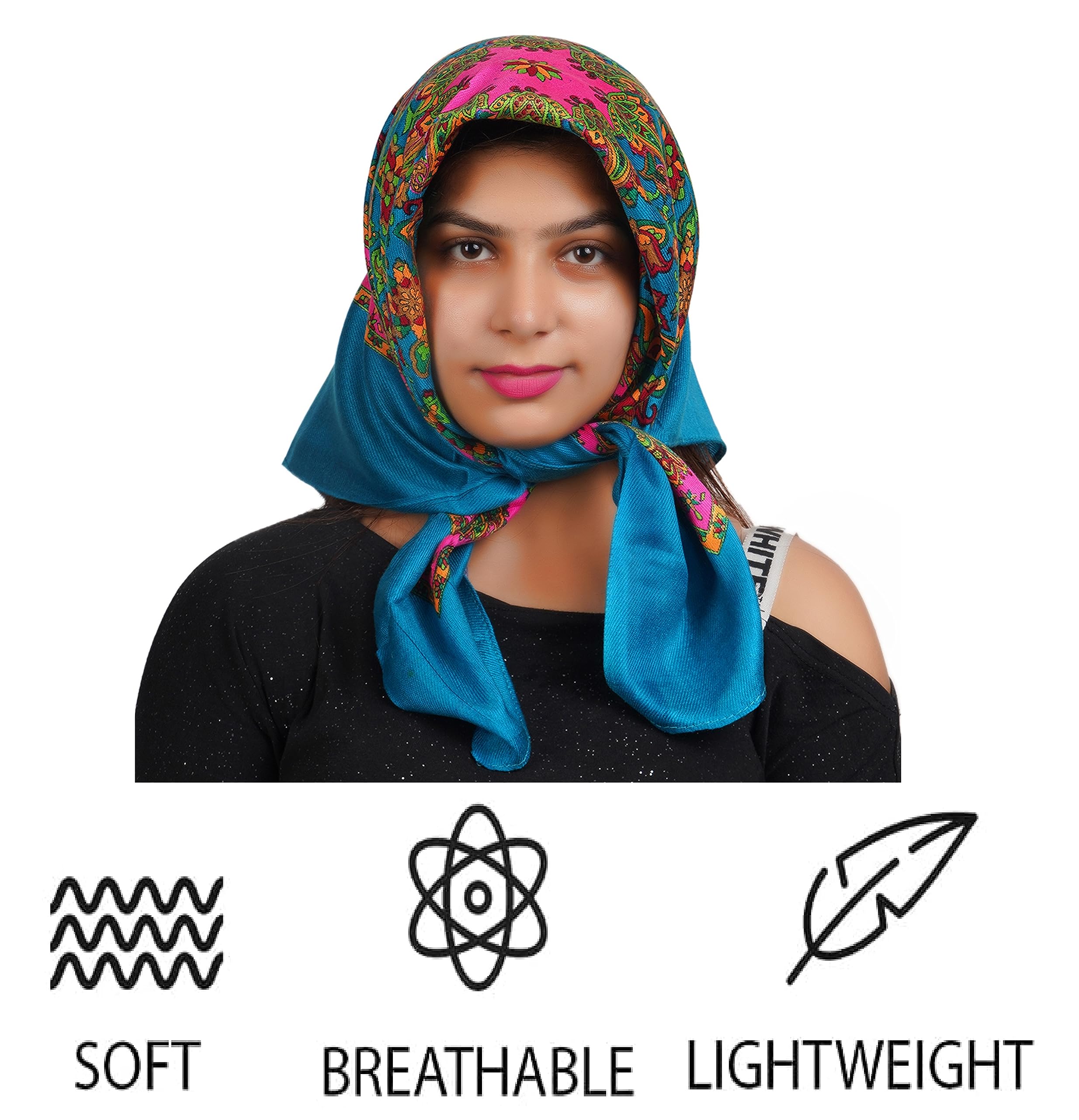 KETKAR Wome Scarf for Winter, Cozy Warm for Winter_Pack of 1,Green