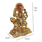 KridayKraft Durga Maa Murti,Shero vali ma Metal Statue for Navratri Pooja,Temple Pooja,Decor Your Home & Office,Religious Idol Gift Article,Showpiece Figurines...