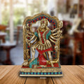 ARTVARKO Brass Kali Maa Murti Maha Kali Shiva Mahakali Kalika Maa Idol Size 11.5 Inches 1 Pcs Standard.