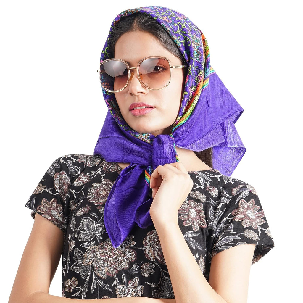 CHACKO Wool Women's Cold Weather Scarves & Wraps_Pack Of 1,Blue