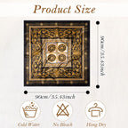 Luxeeva® Brown 35 Silk Head Scarf for Women Stylish, Multipurpose Satin Scarf, Ultra-Soft Hijab Scarf for Summer Sun Protection, Casual Wear