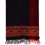 Tribes India Women's Shawl (Black)