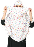 VASTTRAM Women's Soft Stylish Reyon Cotton Scarf Cum Mask Usable for Summer & Winter Driver Anti Pollution Full Face Cover With UV Sun Rays Protection