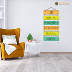 Artvibes Gayatri Mantra Divine Wood Wall Hanger for Home Decor | Spiritual Decor Items | Sanskrit Mantra Wall Art | Auspicious Art Print| Stylish Modern Decor Item | Gift Items (WH_3208N)