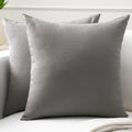 Encasa XO Cushion Covers, No Inserts, Cotton Throw Pillow Cases