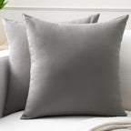 Encasa XO Cushion Covers, No Inserts, Cotton Throw Pillow Cases