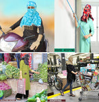 Switchon Innovative cotton scarf hijab for women/girls- Free size (Proudly made in India) Turquoise color