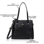 Lavie Women's Odiase Med Sat 2c - Handbag (Black)