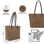 Lavie Women’s Mono LL Adele Tote Bag for Women | Tote Handbag for Work | Ladies purse | Stylish Shoulder Bag | Gift for Women