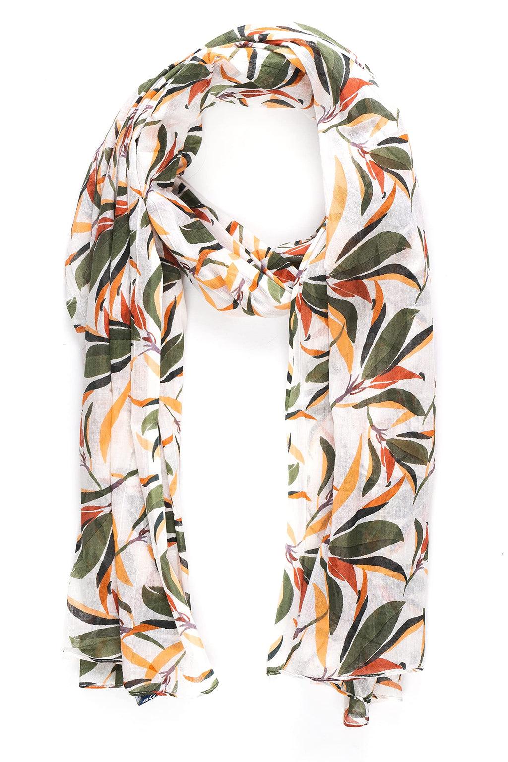 AQVA Printed Cotton Scarf for Women Stylish (Pathjadh) | Head and Face Cover Scarf for Girls with 100% Cotton | Soft & Lightweight Scarves/Stoles for all Weather (72 x 43 in)