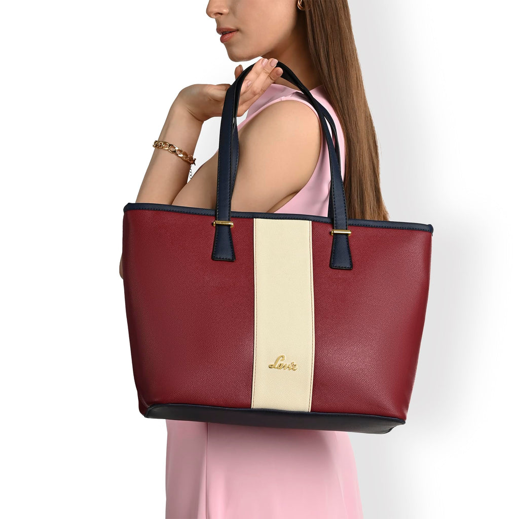 Lavie Women's Sherry Tote Handbag | Tote Bag for Work | Ladies Purse | Stylish Shoulder Bag | Gift for Women | Rakhi Gift for Sister