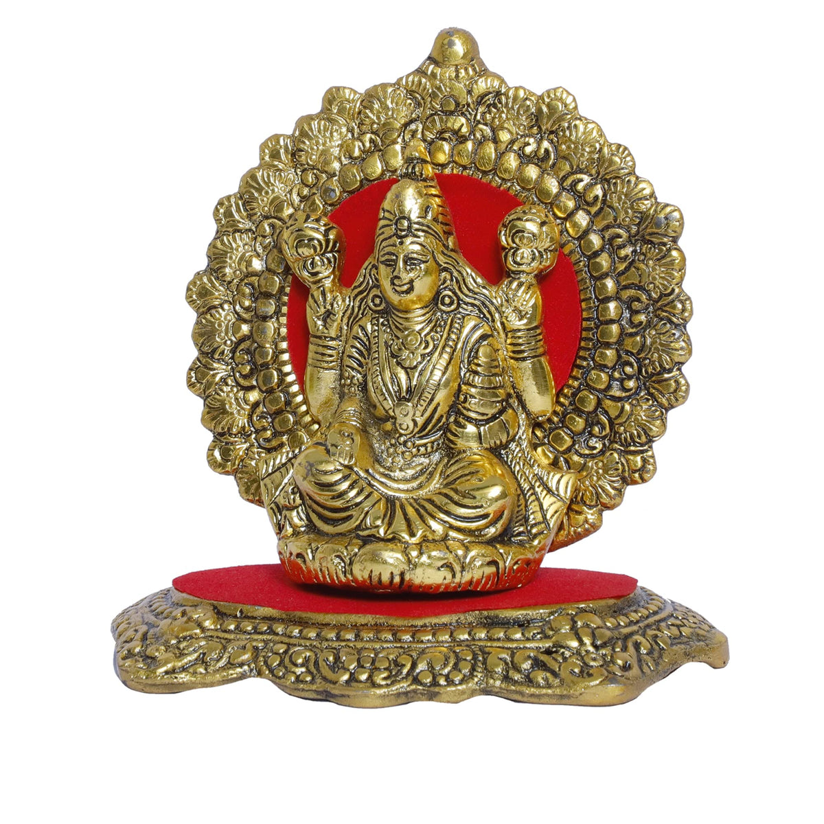 KridayKraft Metal Laxmi Ganesh Statue/Murti for Pooja Room & Home Office Décor,Laxmi Ganesha Idol for Diwali Gift,Religious Idol Showpiece Figurines Decorative & Diwali Poojan...