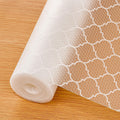 Porslin Kitchen Drawers Mat Liners, 60cm x 5m Roll, Non-Slip, Waterproof, Washable, BPA-Free, Durable EVA for Shelves, Cupboards, Drawers, Fridge Mats, Wardrobe, Food Safe - SL14 Kafalo