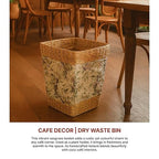 Seagrass Waste Bin Basket for Home, Kitchen, and Dry Waste