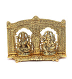 KridayKraft Laxmi Ganesh Idol Showpiece Metal Lakshmi Ganesh Statue Diwali Home Decoration Items Lakshmi Ganesh for Diwali puja