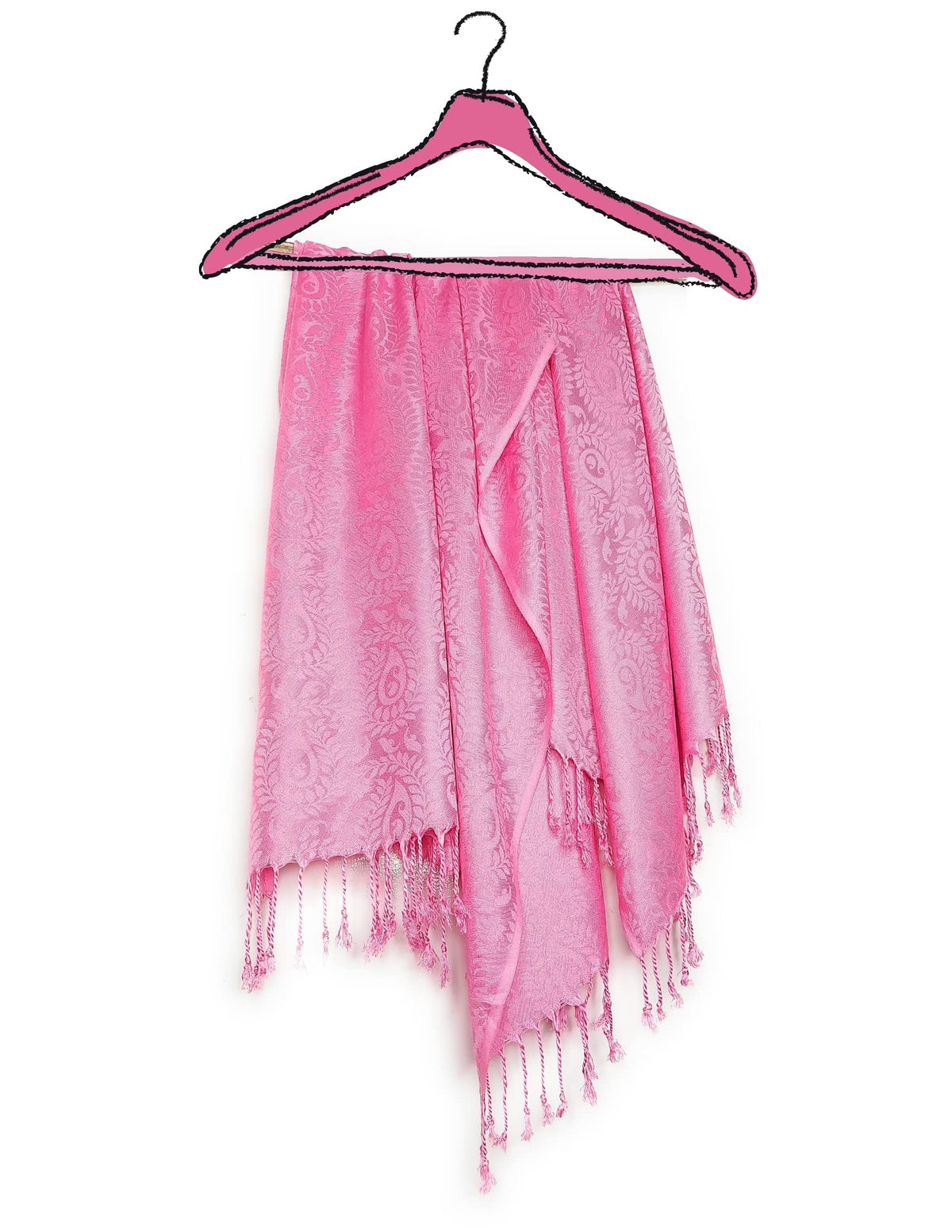 Chandwasia Viscose Scarf/Shawl/Stole for Men & Women – Batik Design – Soft & Lightweight for Summer & Winter Use