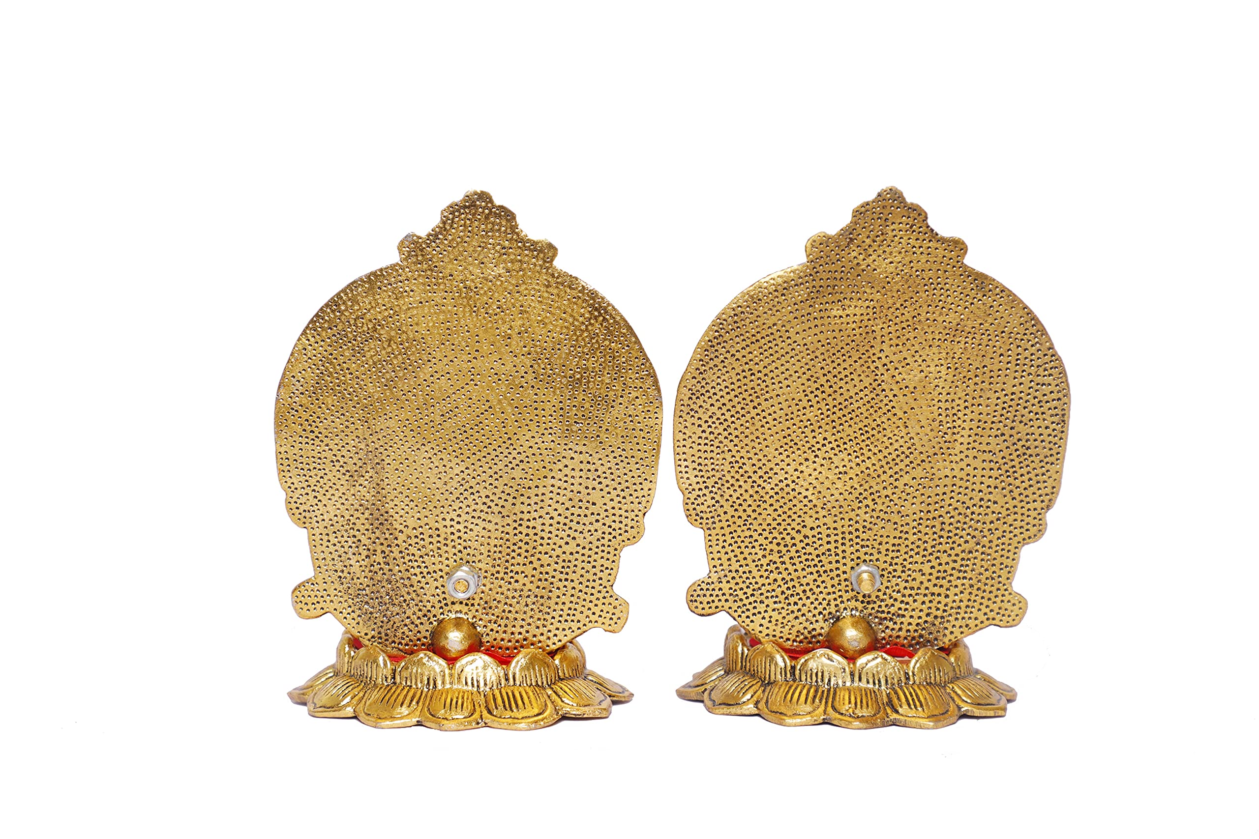 KridayKraft Metal Laxmi Ganesh Statue/Murti for Pooja Room & Home Office Décor,Laxmi Ganesha Idol for Diwali Gift,Religious Idol Showpiece Figurines Decorative & Diwali Poojan...