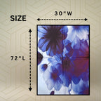 FAHABO Iconic Collection Digital Print Swiss Butter Cotton Scarf Stole for Women (Whisper Blue - Bu)