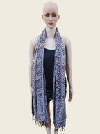 Rastogi Handicraft Large Pashmina Shawls & Wraps for Women Extra Soft Cashmere Feel Throw Womens Size 82 X 28 Inches, Brown Carry Design-2, 82 X 28 Inches