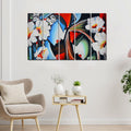VIBECRAFTS Beautiful Radha krishna 5 Pieces Canvas Wall Painting For Home | Office | Living Room | Gift (PTVC5Pcs4_8550)