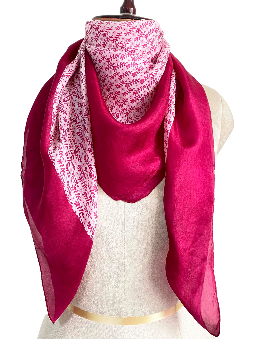 Cashmere Craft Scarf (Red)