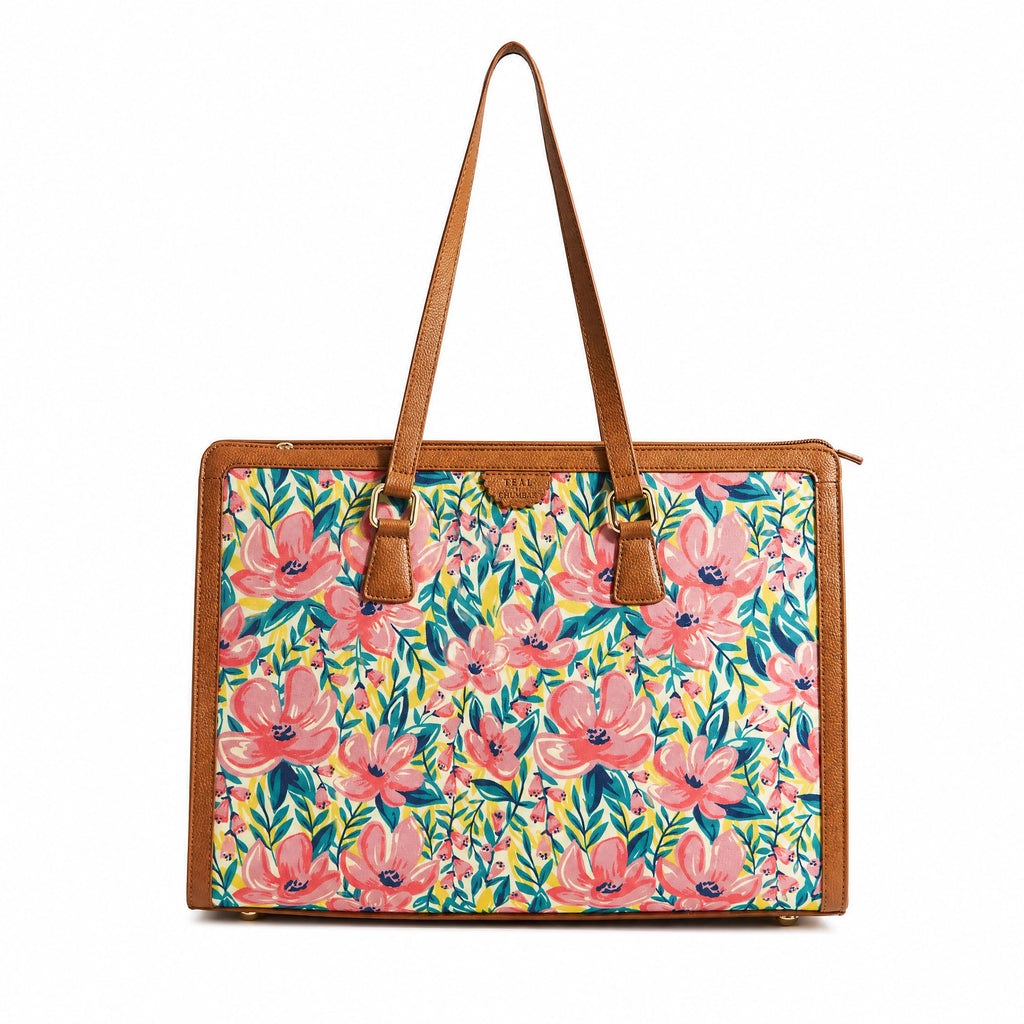 TEAL BY CHUMBAK Tote Bags
