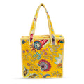 Cotton Quilted Tote Bag for Women | Lightweight Reusable Shoulder Handbag | Durable Eco-Friendly Shopping Bag | Large Capacity Travel, Office & Daily Use Carry Bag | Stylish Utility Tote (Floral )