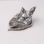 KridayKraft Metal Kuber Deepam Oil lamp for or Bringing Good Luck, Prosperity and Wealth,