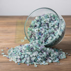 TREE MAISON CORONATING HOMES Flourite Crystal Chips |500gm | Crystal Stone for Home Decor, Reiki Healing | Amplifying