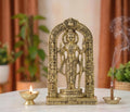 KridayKraft Ayodhyawasi Shree Ram Lalla Murti/God Idols/Ayodha's Shree Ram Statue/Home Decor/Decorative Items for Living Room/Office/Show Piece Gold Religious