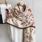 CrossKulture Viscose Scarf for Women | Lightweight & Long | Stylish Design | Neck Scarf, Hair Scarf, & Head Scarf for Women & Girls | All Season Accessory (Floral14)