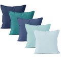 Encasa XO Cushion Covers, No Inserts, Cotton Throw Pillow Cases