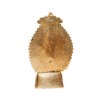 KridayKraft Ganesha Metal Statue, Ganpati Murti for Pooja Room & Decor Your Home, Office, Religious Idol Gift Article, Showpiece Figunrines