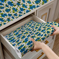 Vocal Store Anti-Slip Kitchen Cabinet Drawer Shelf Mat Liner Sheets Textured Multipurpose 5 Meter Roll, Green - CDOJ9-P11-5M Kafalo