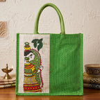 NEXUS Madhubani jute Bag