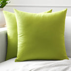 Encasa XO Cushion Covers, No Inserts, Cotton Throw Pillow Cases