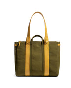 DailyObjects Women's Latest System Tote Bag|Stylish&Spacious Canvas Handbag With Zip Closure|Handcrafted Ladies Shoulder Purse|Sturdy Double Handles|Padded Laptop Compartments For Upto 14,Yellow