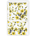 Divine Casa Floret 100% Cotton Single Dohar | 120 GSM | Soft & Lightweight Throw Blanket | Cozy & Breathable Bedding | All-Season Comfort | 210 x 140 CM, Daffodil Yellow Kafalo