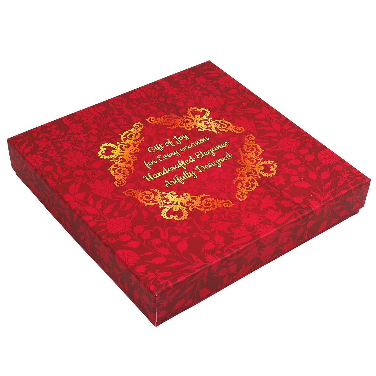 Design Decor Gallery Round German Gold Plated Metal Tray Round Decorative Plate Gift for Decor Diwali Anniversary House Warming Wedding Birthday (Pack of 1) Size: 6x6 Inches, with Gift Box