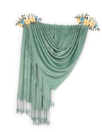 Chandwasia Soft Viscose Dobby Weave Stole and Shawl Lightweight Fashion Scarf for Girls Women and Men All Season Wear